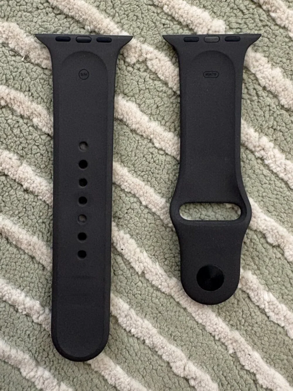 Brand New! Official Apple Watch Sport Band - Matte Black 42mm (S/M)